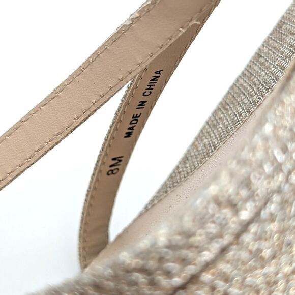 Pelle Moda Patsi 2 Platform High Heel Sandals Women's Gold Size US8M EU39 - Picture 6 of 10